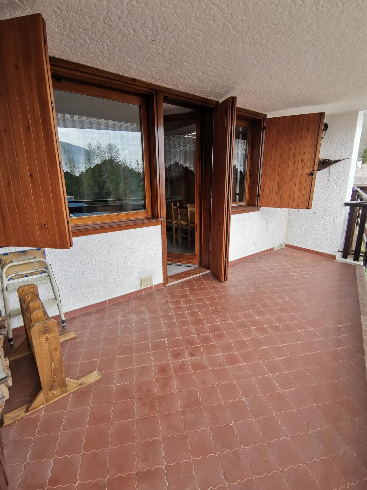 Ferienwohnung Trilocale Con Splendida Vista Sulle Piste Da Sci Folgarida Exterior foto